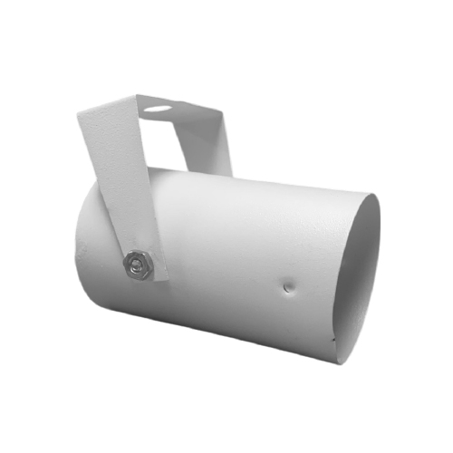 Cabezal para dicroica cerrado sin zócalo blanco